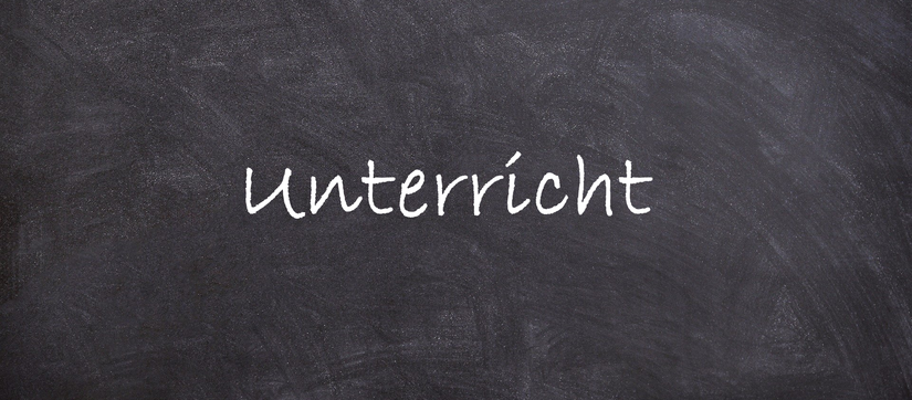 Ein Link, um zum Bereich "Unterricht" zu gelangen.